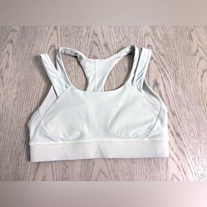Lululemon Racerback Bra In Light Green/Grey Size 6